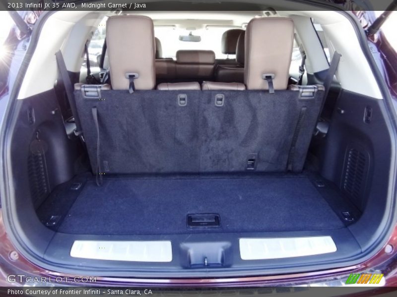 Midnight Garnet / Java 2013 Infiniti JX 35 AWD