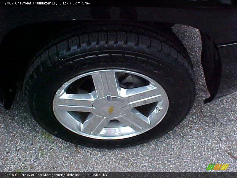 Black / Light Gray 2007 Chevrolet TrailBlazer LT