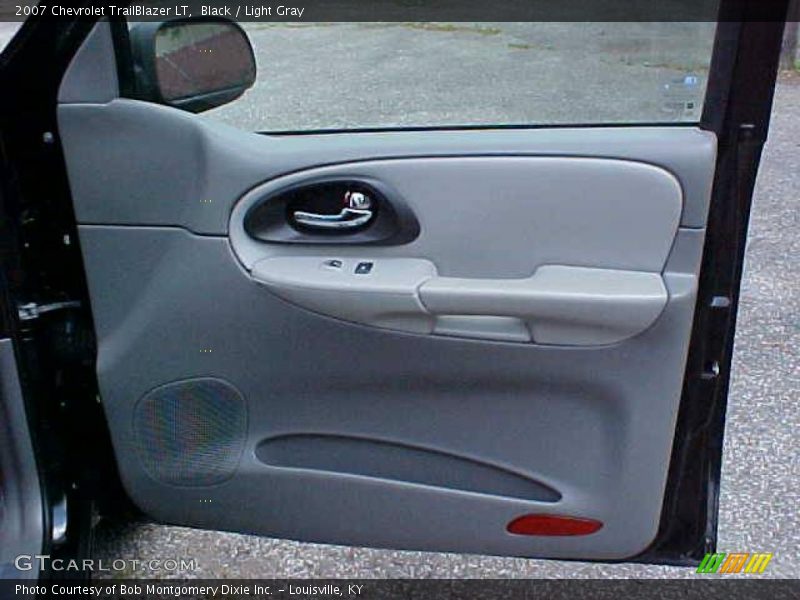 Black / Light Gray 2007 Chevrolet TrailBlazer LT