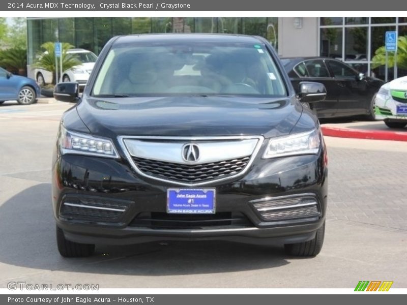 Crystal Black Pearl / Graystone 2014 Acura MDX Technology
