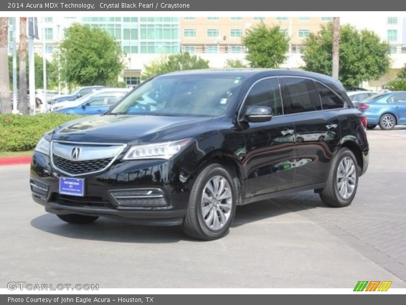 Crystal Black Pearl / Graystone 2014 Acura MDX Technology
