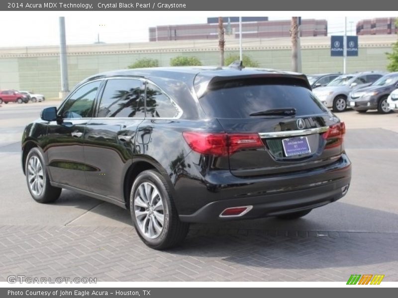 Crystal Black Pearl / Graystone 2014 Acura MDX Technology