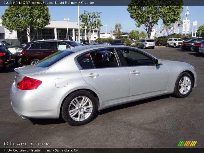 Liquid Platinum / Graphite 2013 Infiniti G 37 Journey Sedan