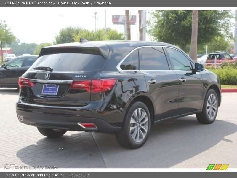 Crystal Black Pearl / Graystone 2014 Acura MDX Technology