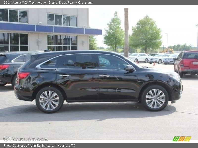 Crystal Black Pearl / Graystone 2014 Acura MDX Technology