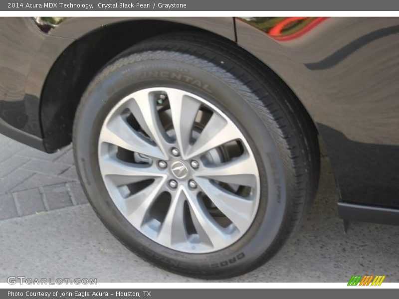 Crystal Black Pearl / Graystone 2014 Acura MDX Technology