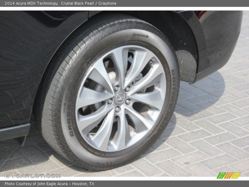 Crystal Black Pearl / Graystone 2014 Acura MDX Technology