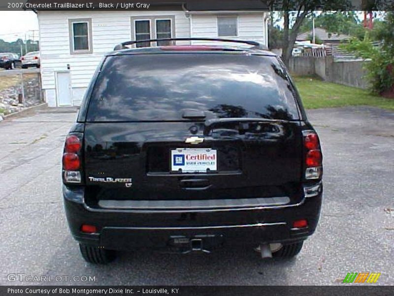 Black / Light Gray 2007 Chevrolet TrailBlazer LT