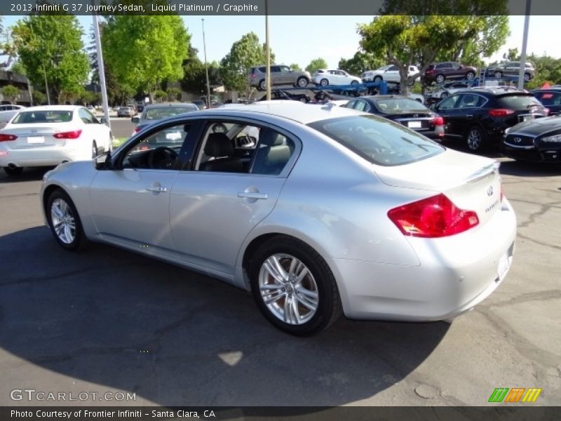 Liquid Platinum / Graphite 2013 Infiniti G 37 Journey Sedan