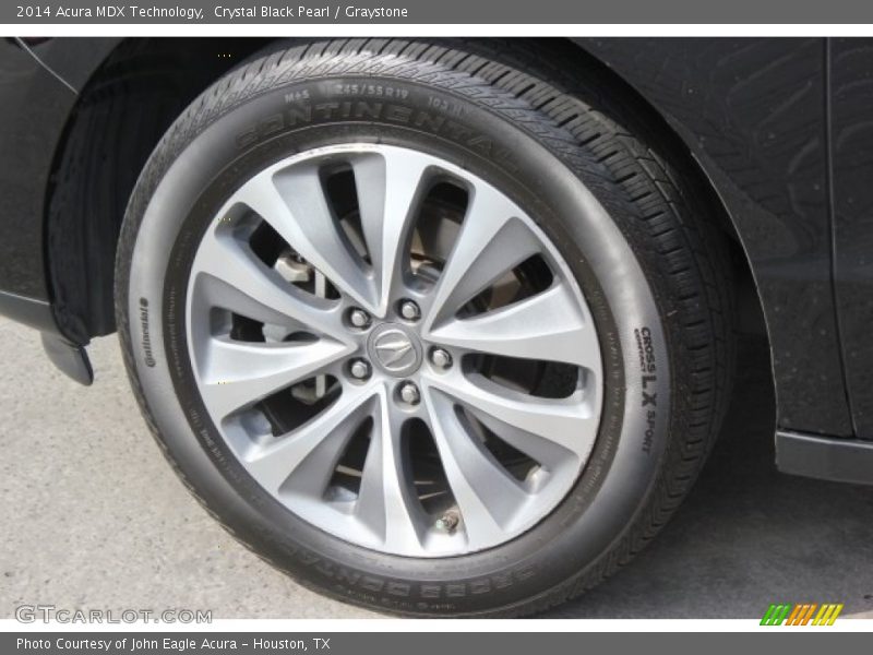 Crystal Black Pearl / Graystone 2014 Acura MDX Technology