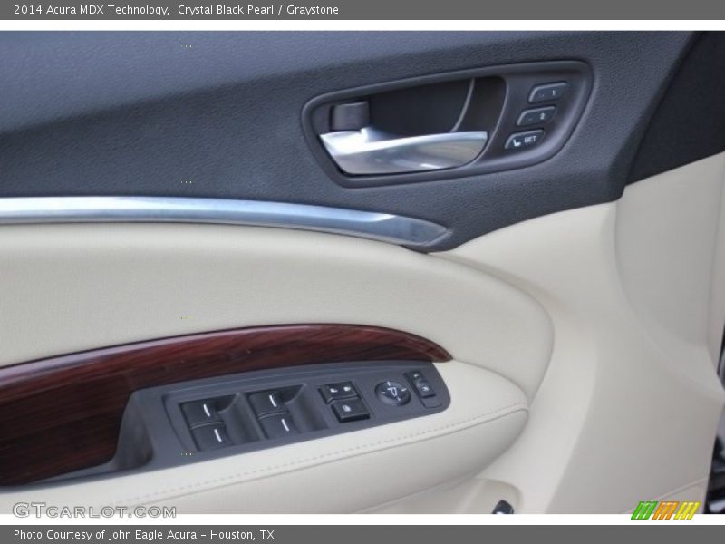 Crystal Black Pearl / Graystone 2014 Acura MDX Technology