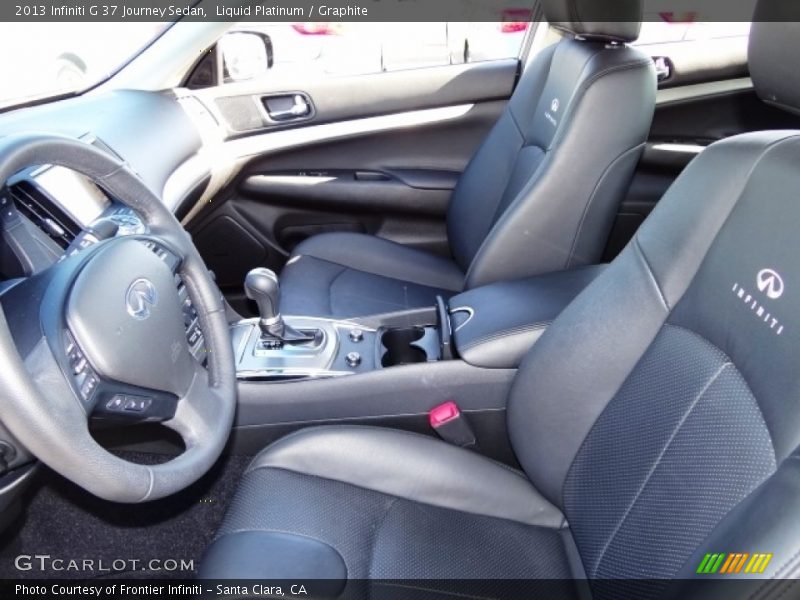 Liquid Platinum / Graphite 2013 Infiniti G 37 Journey Sedan