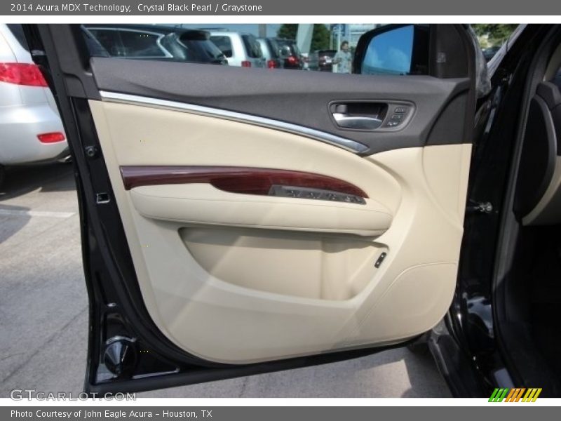 Crystal Black Pearl / Graystone 2014 Acura MDX Technology
