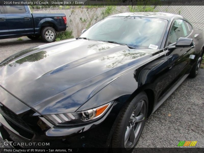 Shadow Black / Ebony 2016 Ford Mustang V6 Coupe