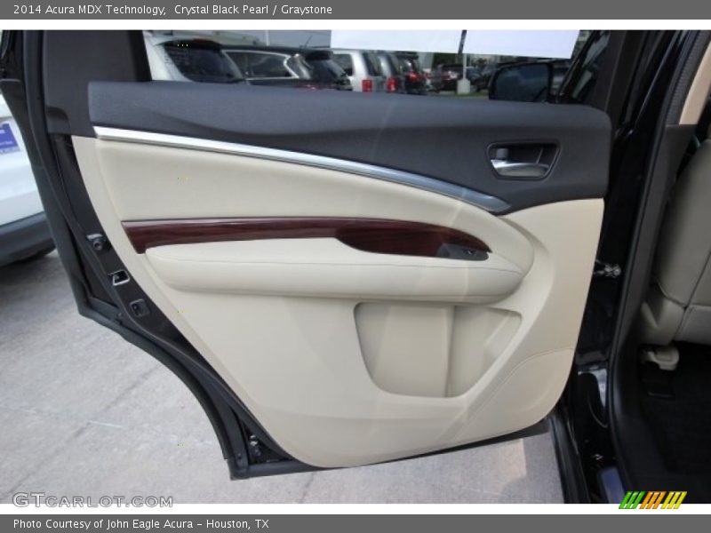 Crystal Black Pearl / Graystone 2014 Acura MDX Technology