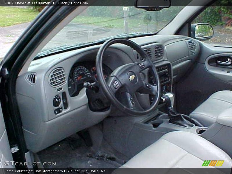 Black / Light Gray 2007 Chevrolet TrailBlazer LT