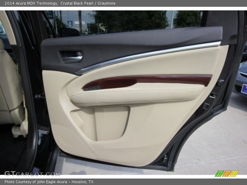 Crystal Black Pearl / Graystone 2014 Acura MDX Technology