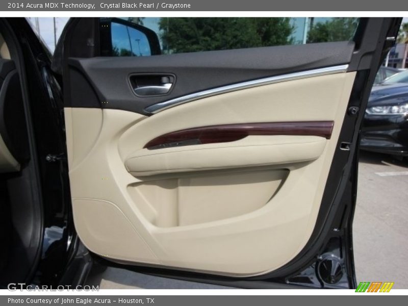 Crystal Black Pearl / Graystone 2014 Acura MDX Technology