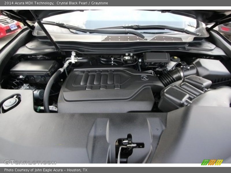 Crystal Black Pearl / Graystone 2014 Acura MDX Technology