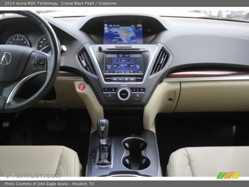 Crystal Black Pearl / Graystone 2014 Acura MDX Technology