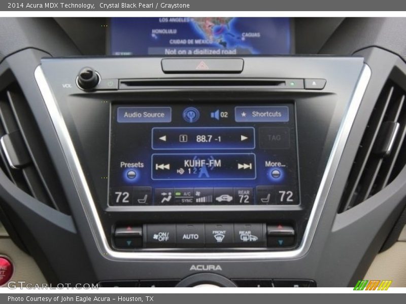 Crystal Black Pearl / Graystone 2014 Acura MDX Technology