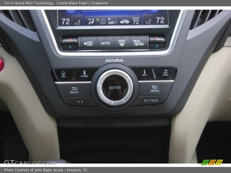 Crystal Black Pearl / Graystone 2014 Acura MDX Technology