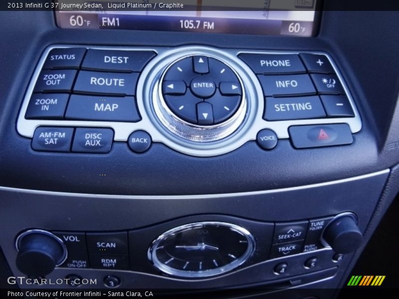 Liquid Platinum / Graphite 2013 Infiniti G 37 Journey Sedan