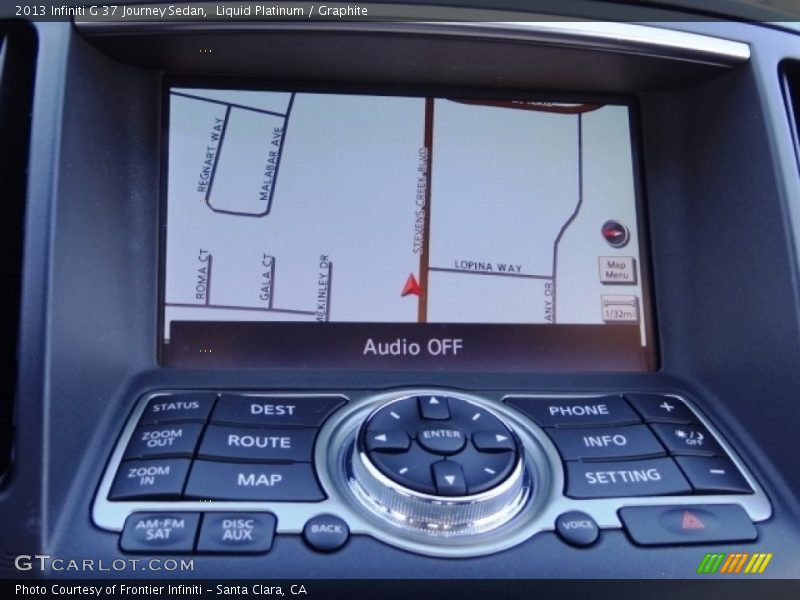 Liquid Platinum / Graphite 2013 Infiniti G 37 Journey Sedan