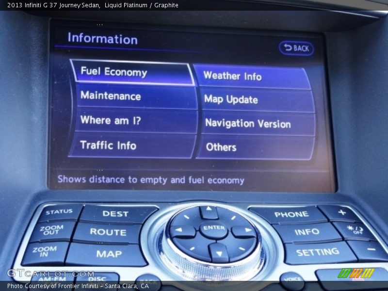 Liquid Platinum / Graphite 2013 Infiniti G 37 Journey Sedan