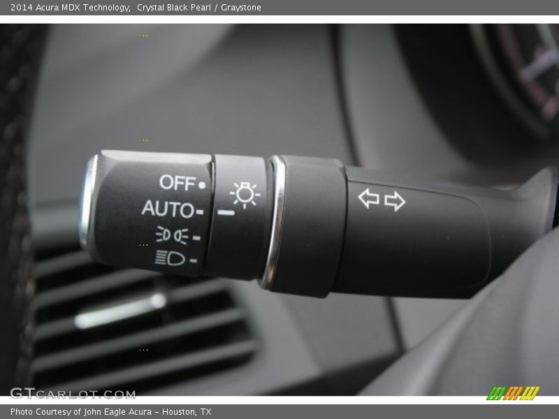 Crystal Black Pearl / Graystone 2014 Acura MDX Technology