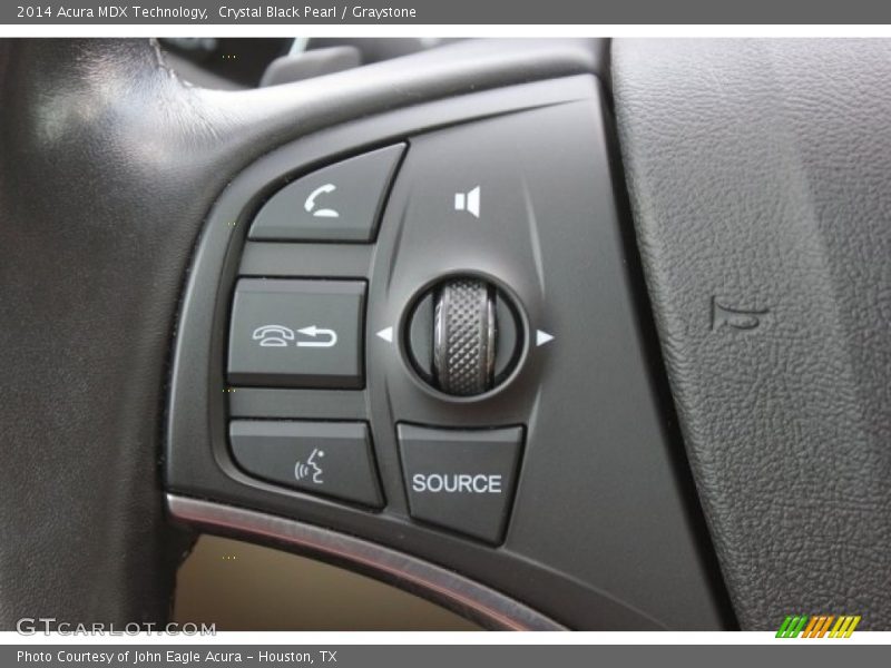 Crystal Black Pearl / Graystone 2014 Acura MDX Technology