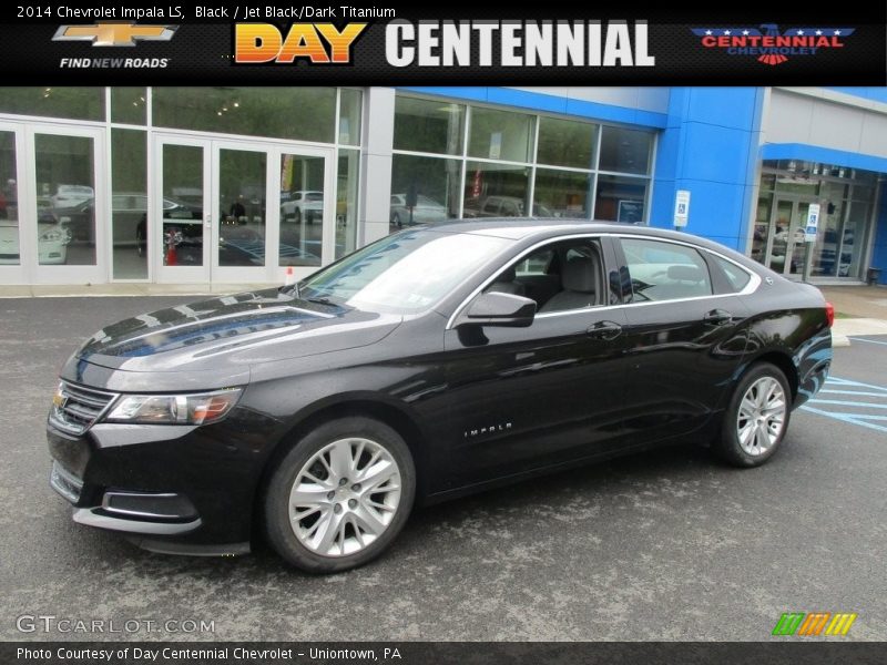 Black / Jet Black/Dark Titanium 2014 Chevrolet Impala LS