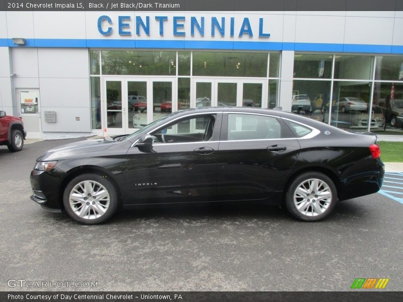 Black / Jet Black/Dark Titanium 2014 Chevrolet Impala LS