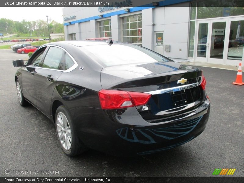 Black / Jet Black/Dark Titanium 2014 Chevrolet Impala LS