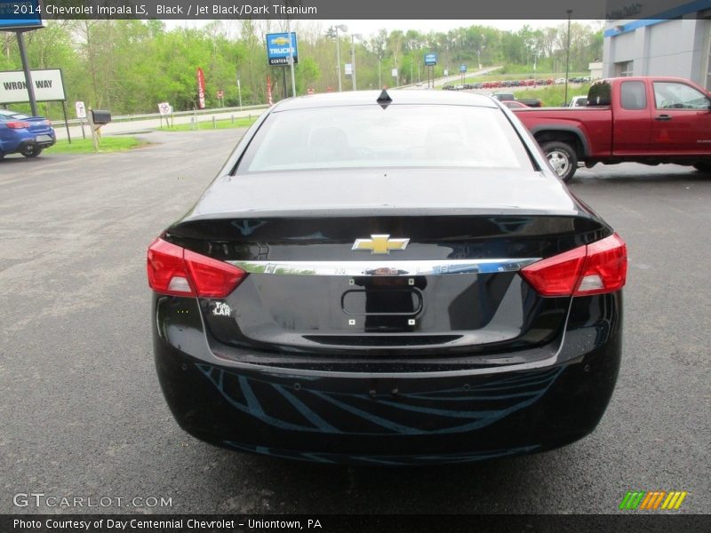 Black / Jet Black/Dark Titanium 2014 Chevrolet Impala LS