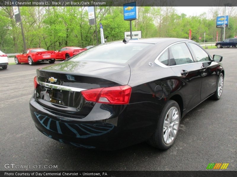 Black / Jet Black/Dark Titanium 2014 Chevrolet Impala LS