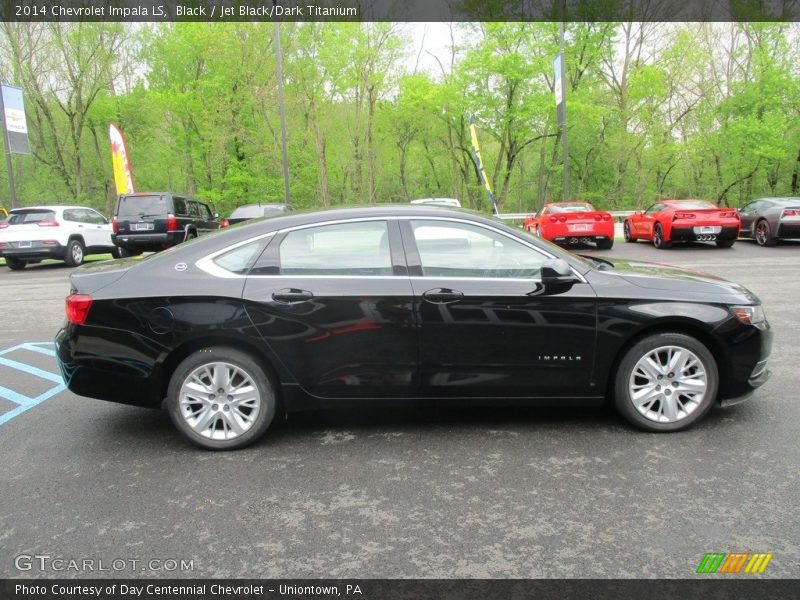 Black / Jet Black/Dark Titanium 2014 Chevrolet Impala LS