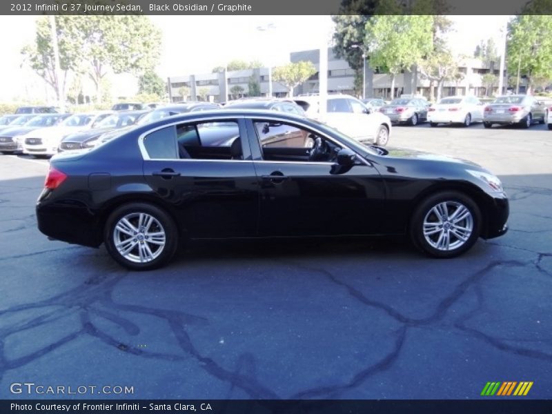 Black Obsidian / Graphite 2012 Infiniti G 37 Journey Sedan