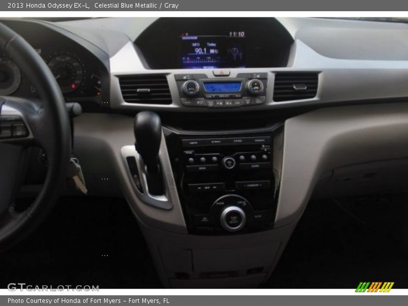 Celestial Blue Metallic / Gray 2013 Honda Odyssey EX-L
