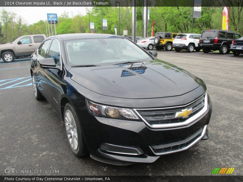 Black / Jet Black/Dark Titanium 2014 Chevrolet Impala LS