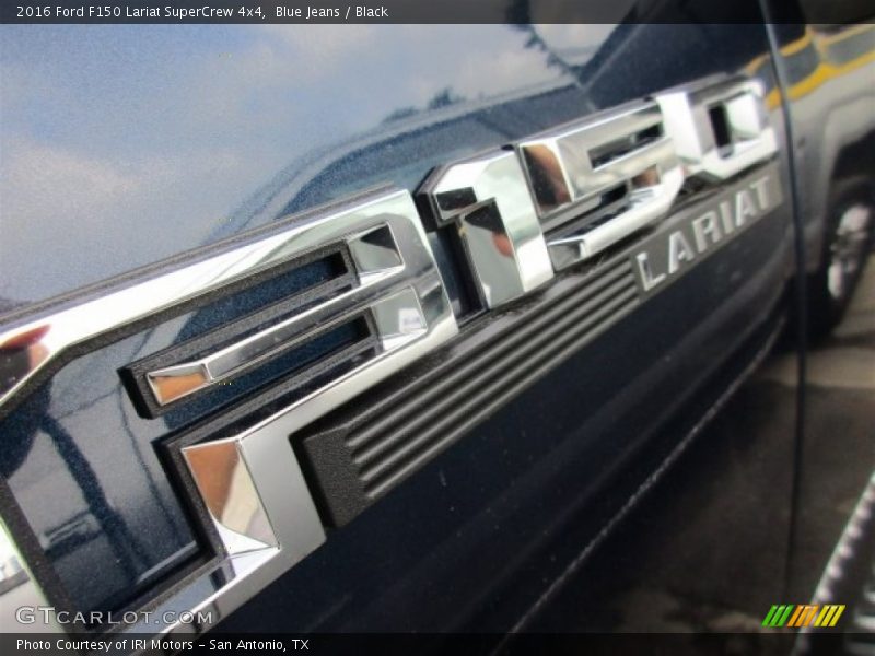 Blue Jeans / Black 2016 Ford F150 Lariat SuperCrew 4x4