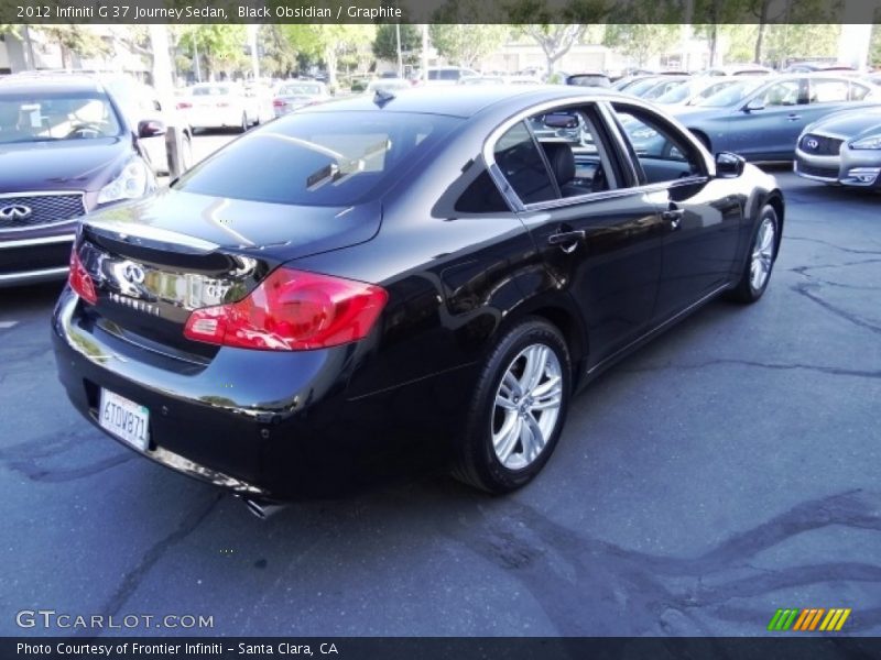 Black Obsidian / Graphite 2012 Infiniti G 37 Journey Sedan