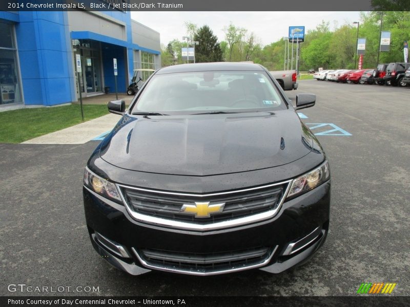 Black / Jet Black/Dark Titanium 2014 Chevrolet Impala LS