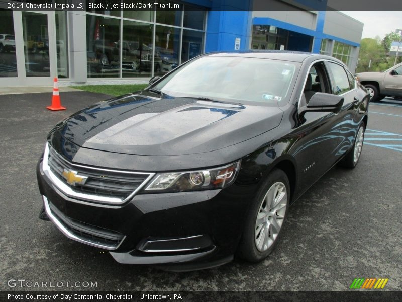 Black / Jet Black/Dark Titanium 2014 Chevrolet Impala LS