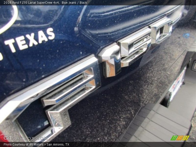 Blue Jeans / Black 2016 Ford F150 Lariat SuperCrew 4x4