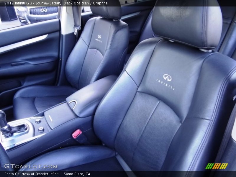 Black Obsidian / Graphite 2012 Infiniti G 37 Journey Sedan