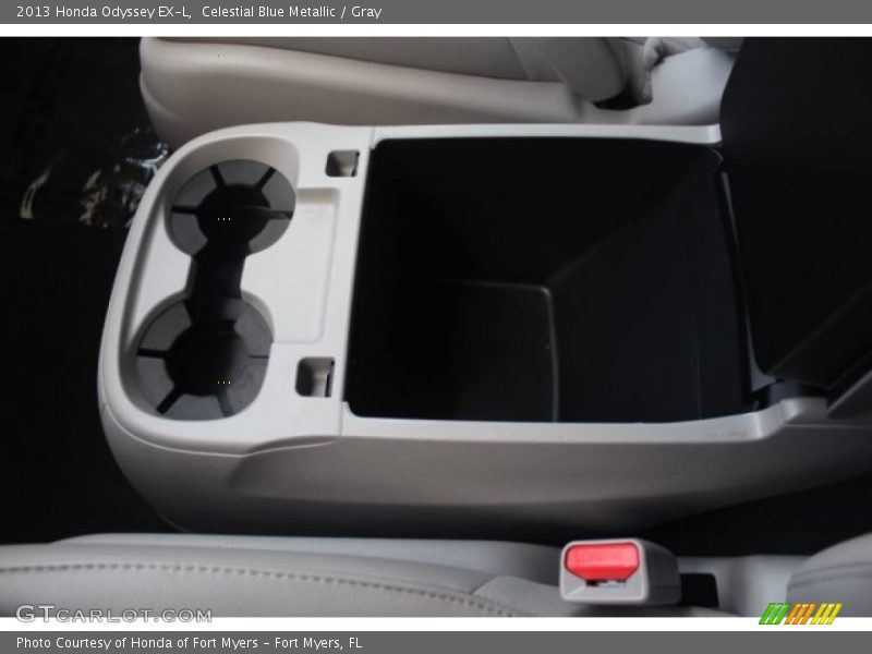 Celestial Blue Metallic / Gray 2013 Honda Odyssey EX-L