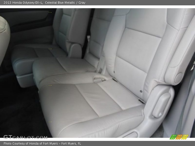 Celestial Blue Metallic / Gray 2013 Honda Odyssey EX-L