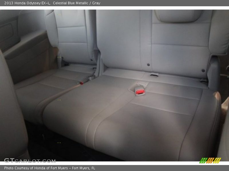 Celestial Blue Metallic / Gray 2013 Honda Odyssey EX-L