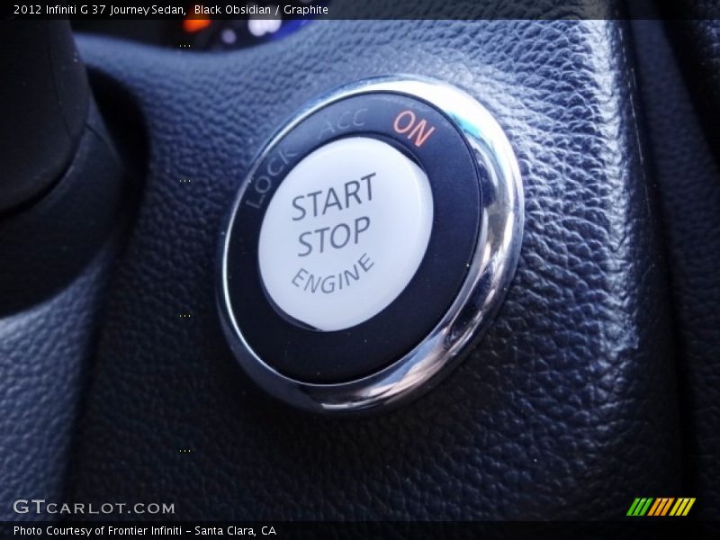 Black Obsidian / Graphite 2012 Infiniti G 37 Journey Sedan
